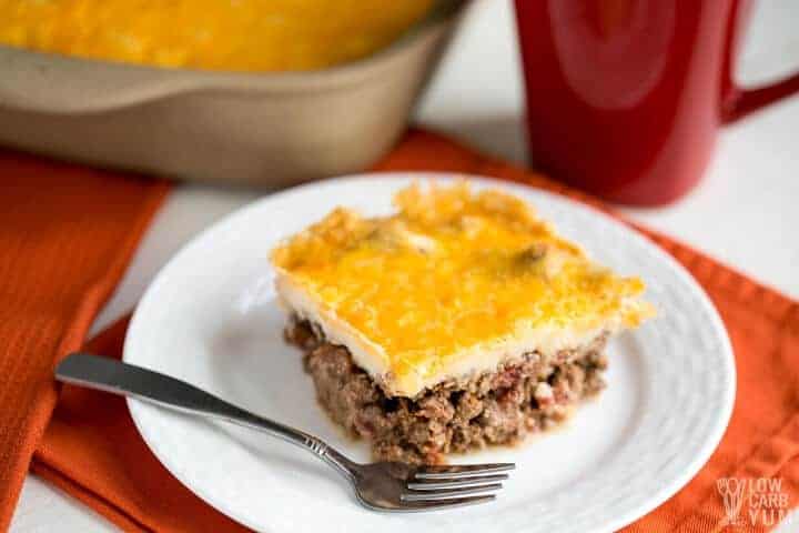 low carb beef casserole