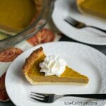 Low Carb Pumpkin Pie Recipe - Gluten Free Low Carb Yum