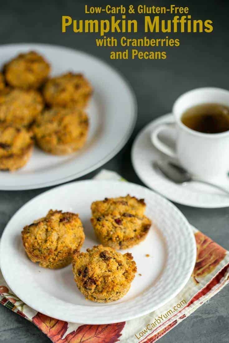 low carb pumpkin muffins