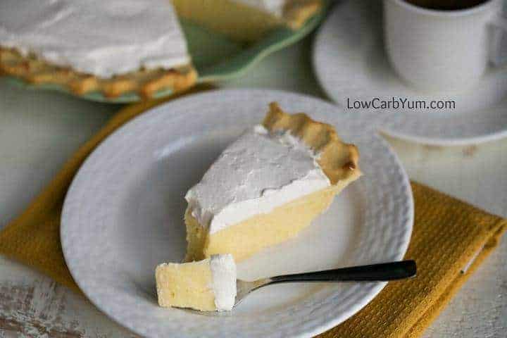 Sugar free banana cream pie recipe