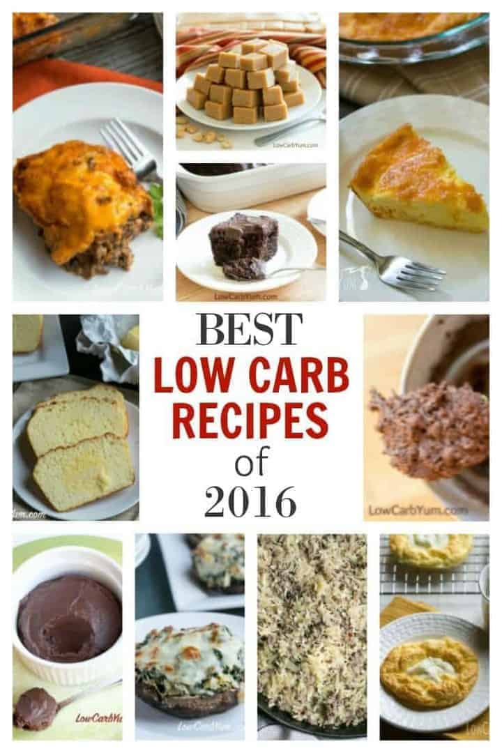 Best Low Carb Recipes of 2016 | Low Carb Yum