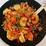 Shrimp cauliflower fried rice