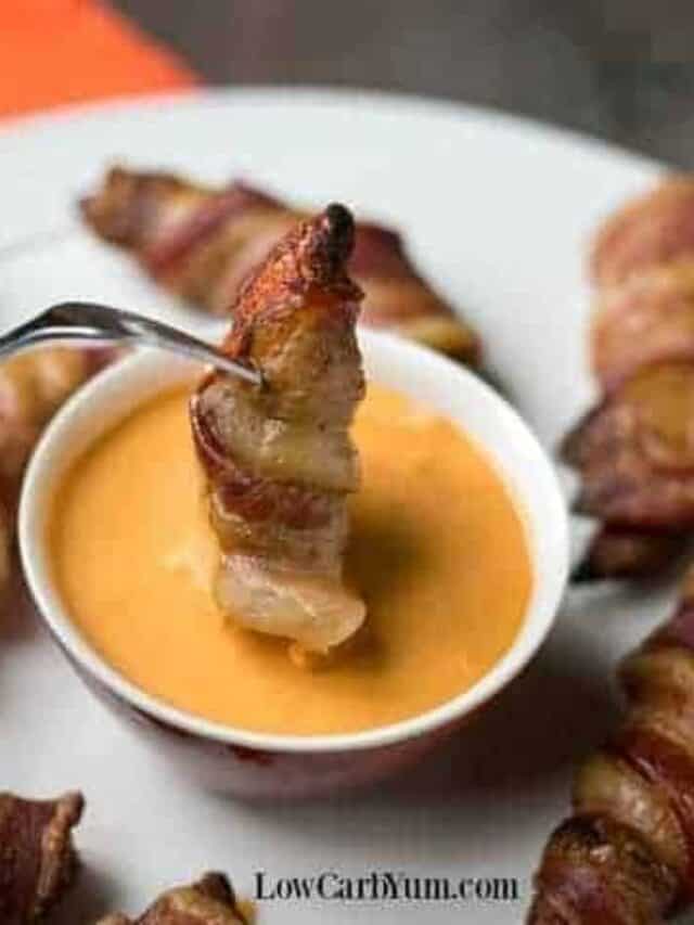OVEN BAKED BACON WRAPPED CHICKEN TENDERS STORY