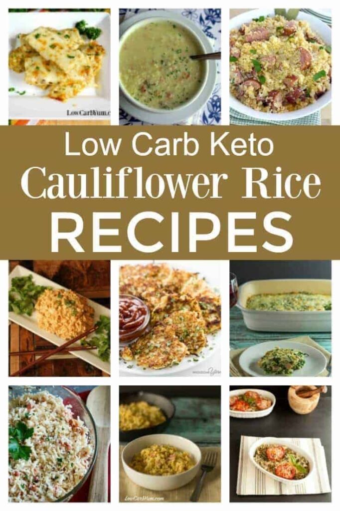 Easy cauliflower rice recipes
