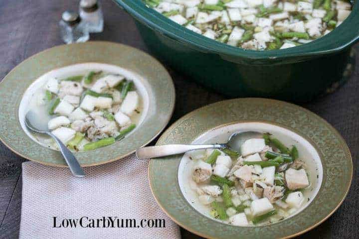 Leftover turkey stew