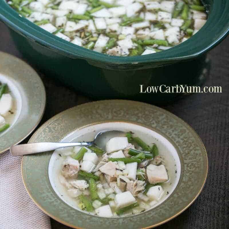 Leftover Turkey Stew in the Slow Cooker