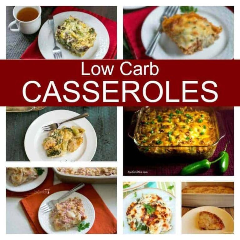 Eggplant Parmesan Casserole - Gluten Free | Low Carb Yum