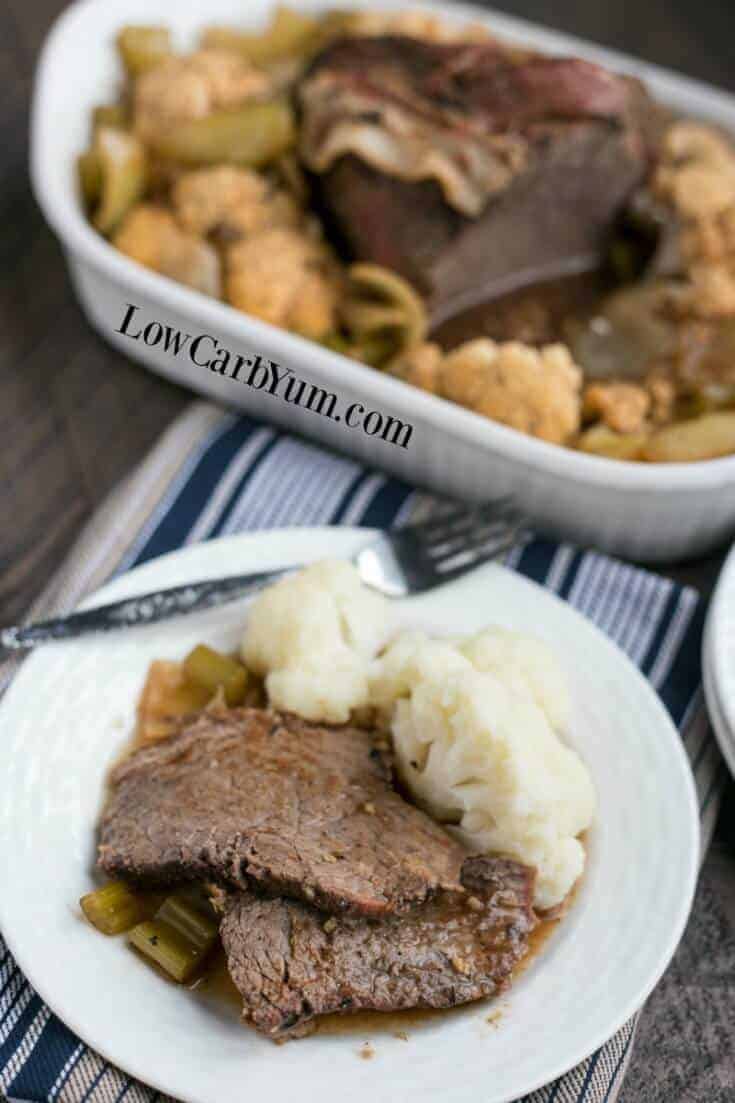 low carb crock pot roast beef