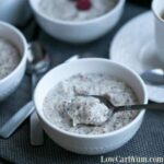 Low carb oatmeal recipe - hot cereal