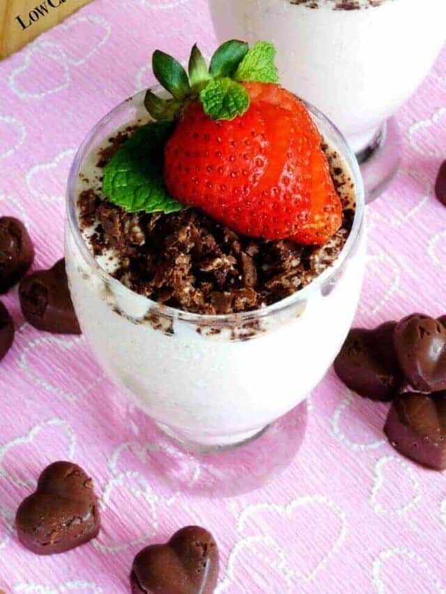 EASY KETO STRAWBERRY FLUFF DESSERT RECIPE STORY Low Carb Yum