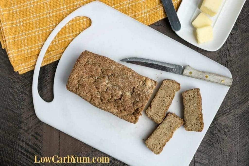 Paleo Gluten-Free Egg-Free Bread with Psyllium - Low Carb Yum