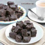 Heavenly Cream Cheese Dark Chocolate Keto Fudge