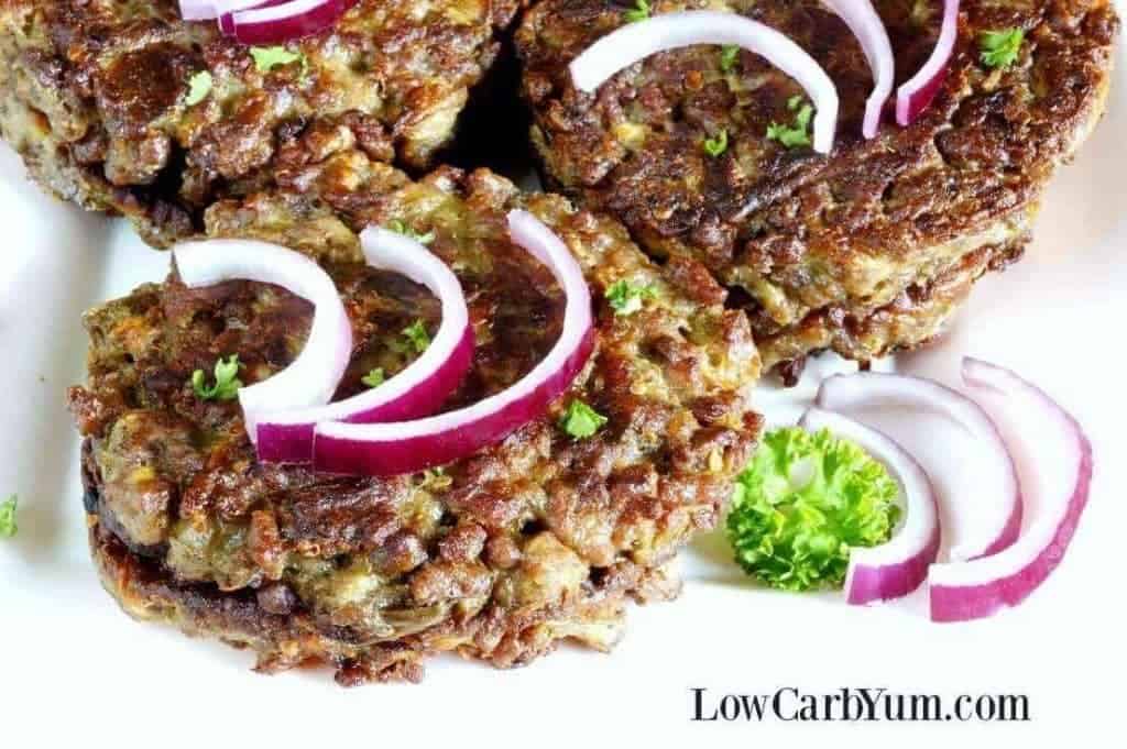 Eggplant Burger Recipe Filipino Style Low Carb Yum