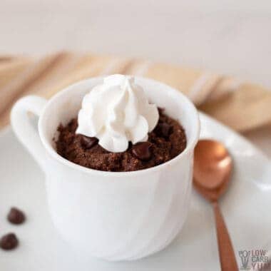 keto chocolate mug cake recipe