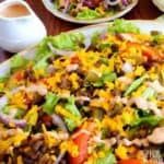 Big Mac Salad – Low Carb Hamburger Salad with Cheese