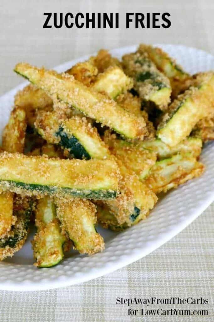 carbs in zucchini squash