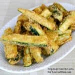 Low carb zucchini fries