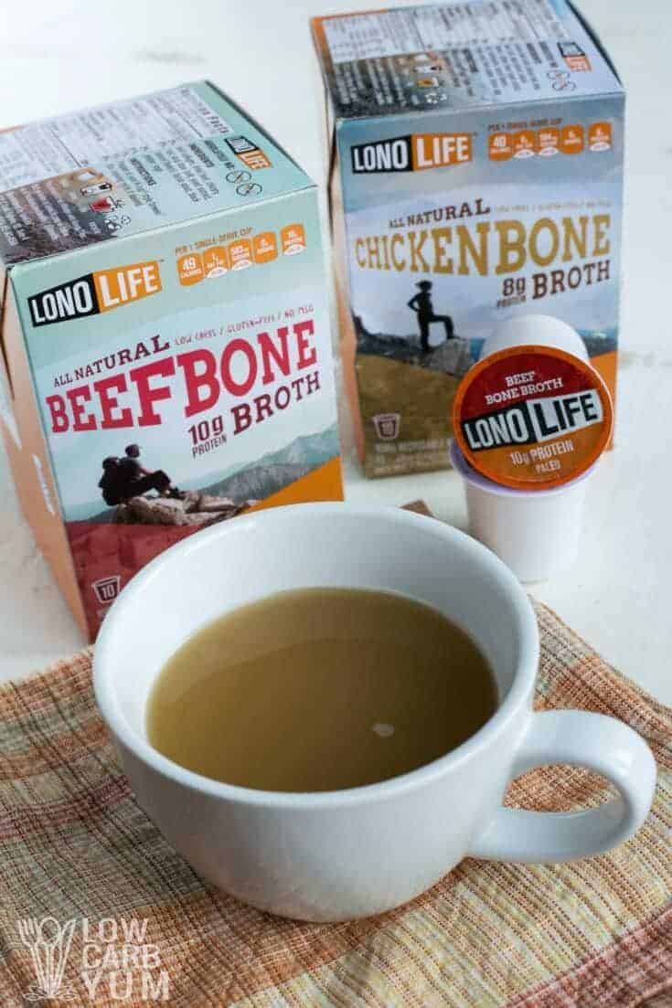 Bone Broth K-Cups by LonoLife Review | Low Carb Yum