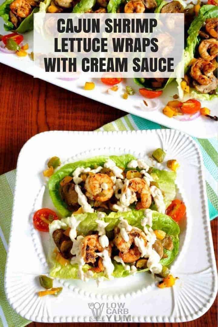 keto shrimp tacos or lettuce wraps