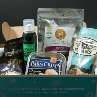 July 2017 Keto Delivered unboxing all products