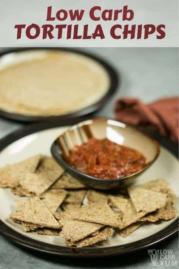 Low Carb Tortilla Chips (Keto, Gluten-Free) - Low Carb Yum