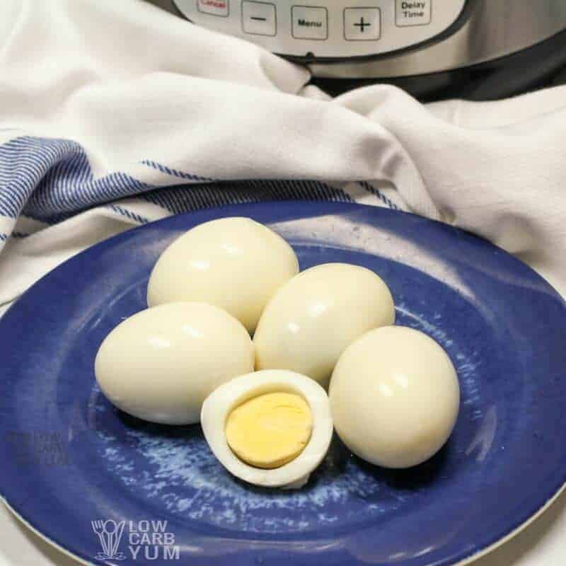 pressure cooker hard boiled eggs