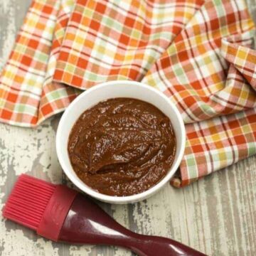 keto bbq sauce in a bowl