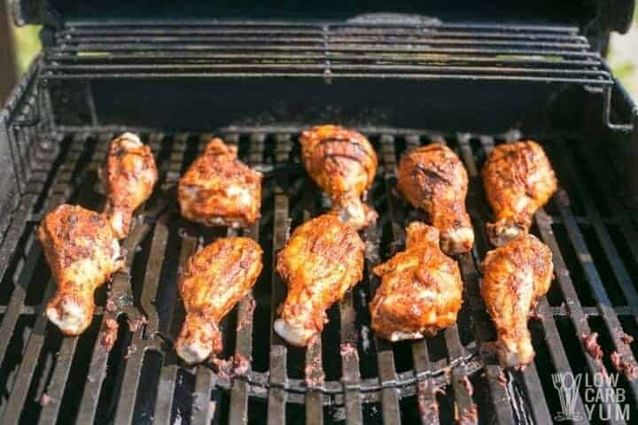 grilling chicken drumsticks