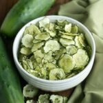 crispy baked cucumber chips recipe