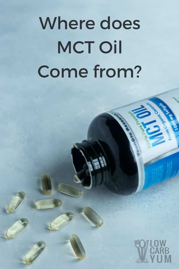 Where does MCT oil come from?