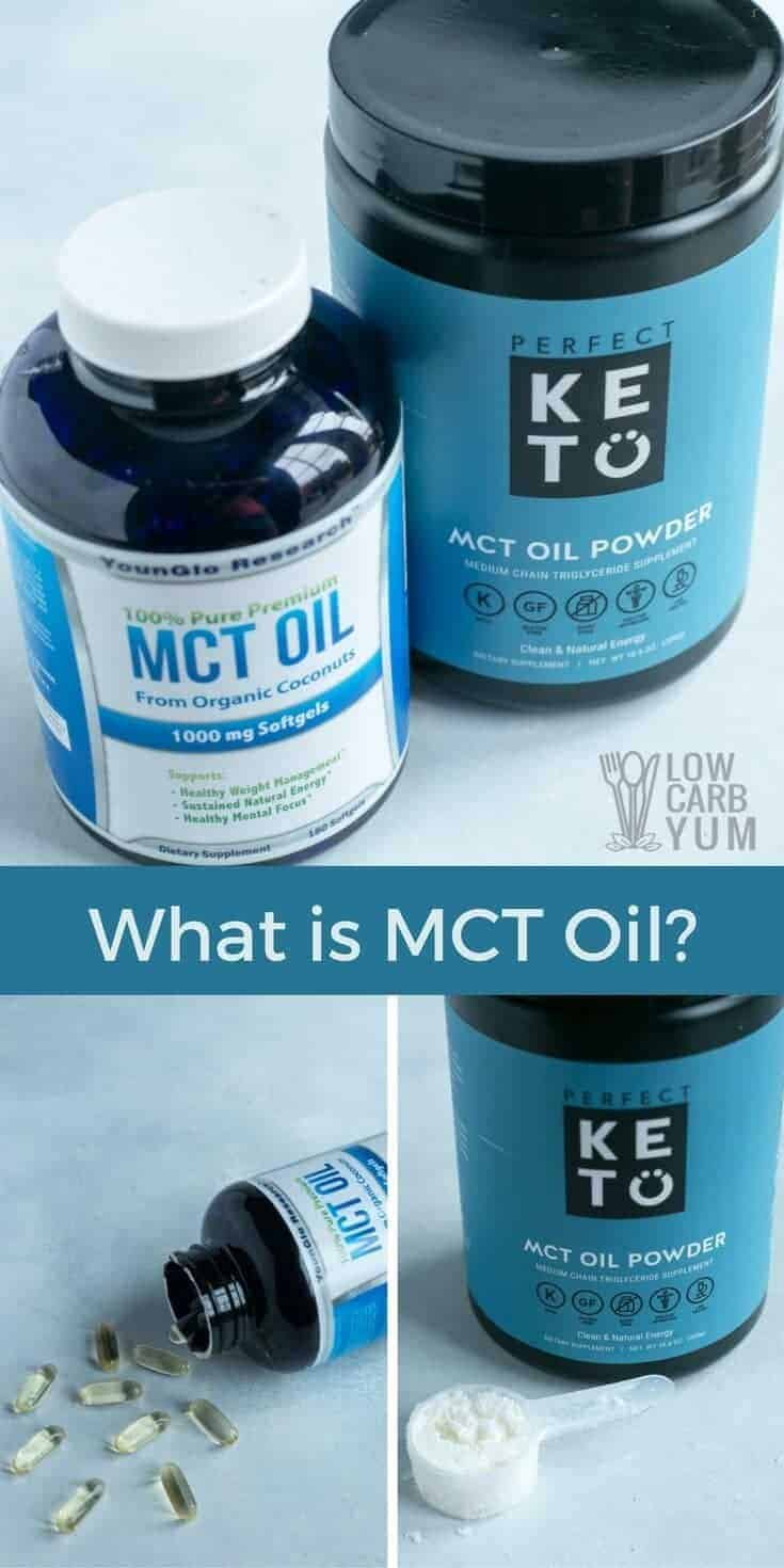 For those on a keto diet, MCT oil has become a staple for making high fat coffee and more. What is MCT oil made from and where does it come from? | LowCarbYum.com