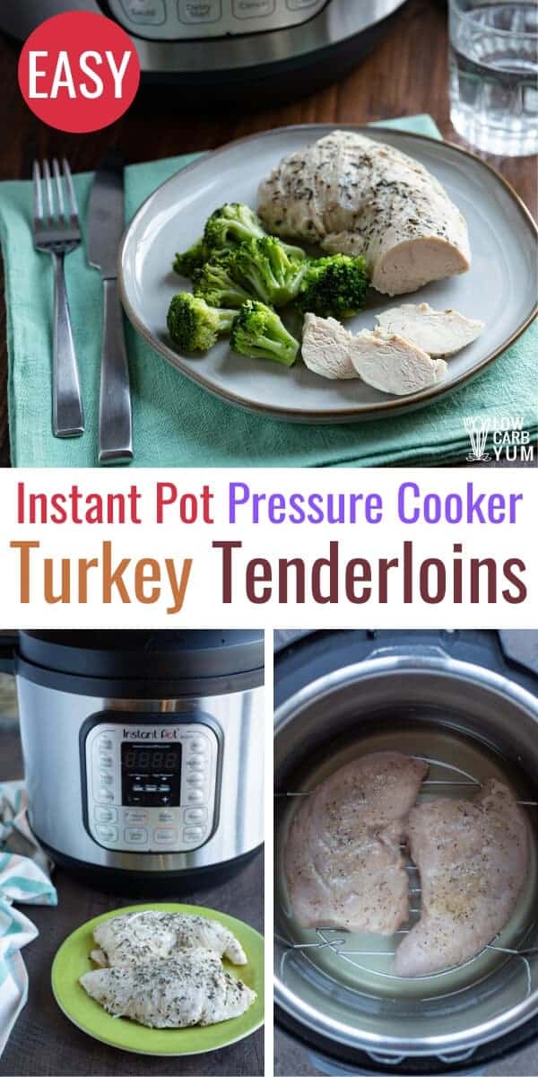 Turkey Tenderloin Instant Pot Pressure Cooker Recipe Low Carb Yum