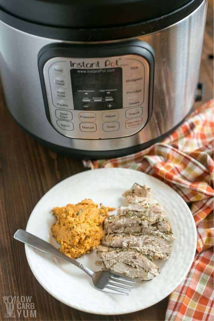 Pressure Cooker Turkey Breast in the Instant Pot Low Carb Yum