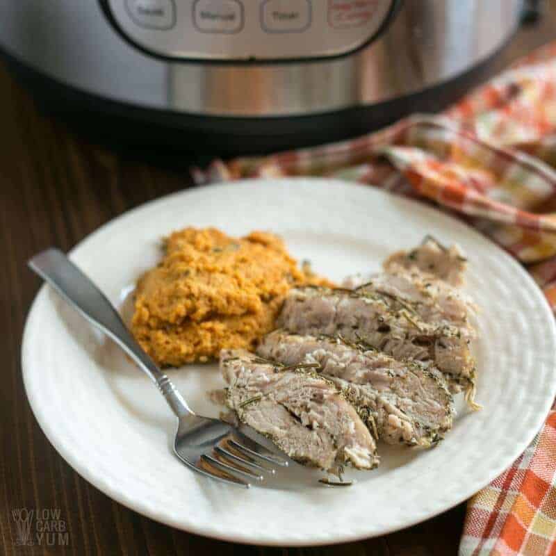 pressurecookerturkeybreastsq Low Carb Yum