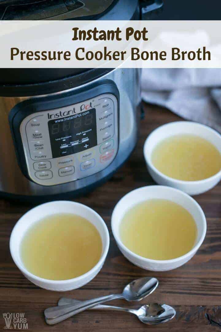 Instant Pot Bone Broth - Low Carb Yum