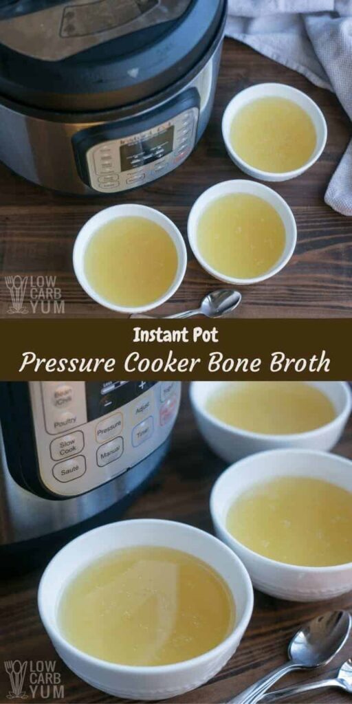 Instant Pot pressure cooker bone broth