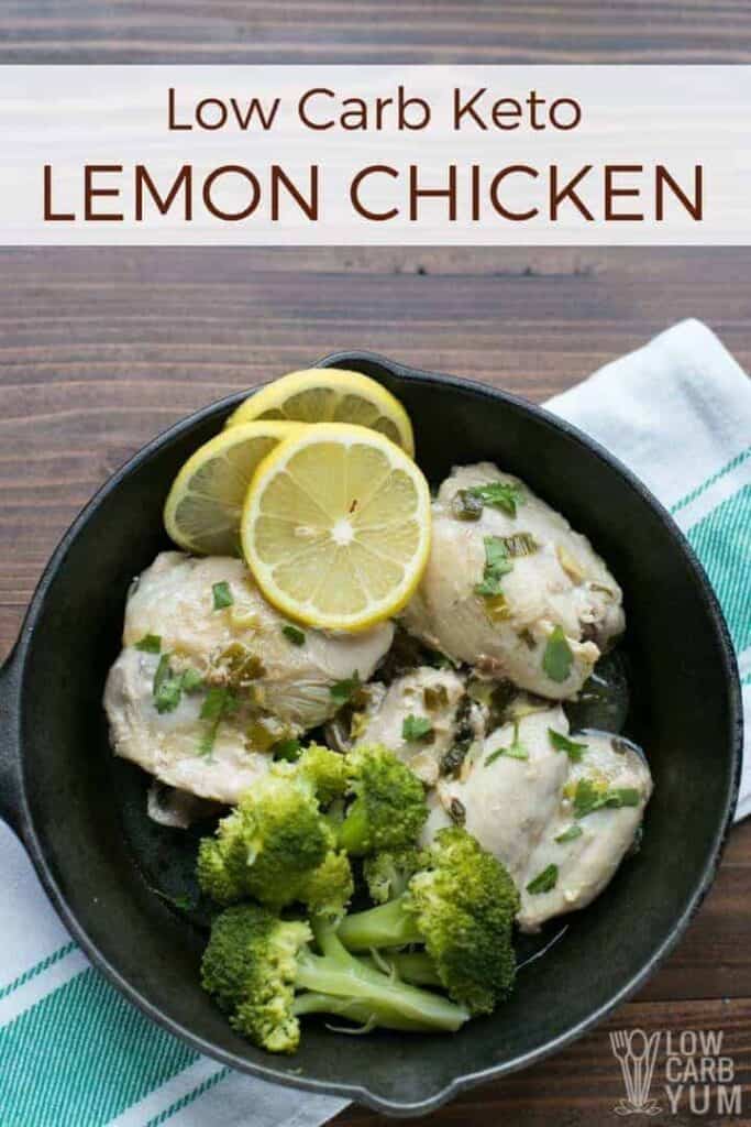 Asian Style Keto Chicken with Lemon
