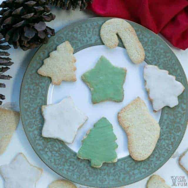 Keto Sugar Cookies (Sugar Free, Gluten Free) - Low Carb Yum