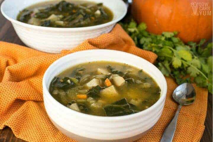 Low carb vegetable soup Instant Pot