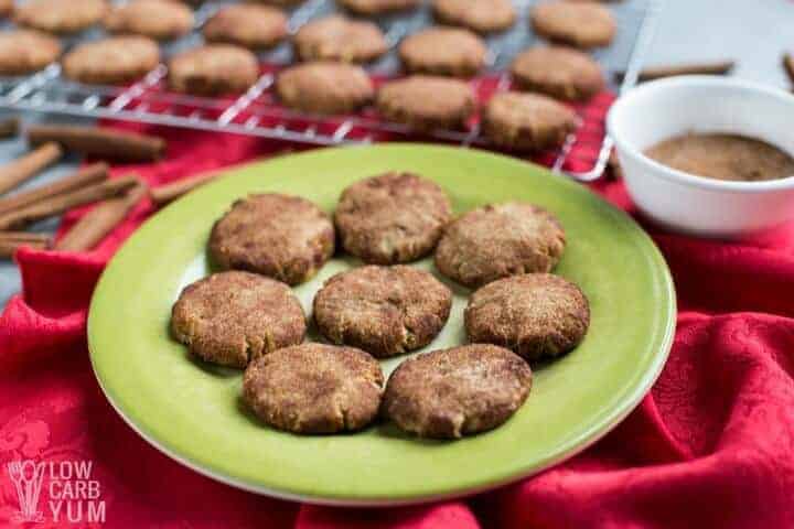 Keto Low Carb Snickerdoodle Cookie Recipe