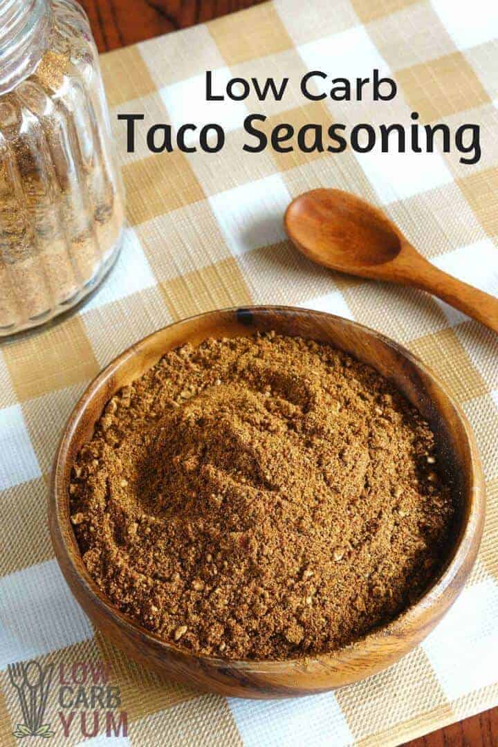 homemade low carb taco seasoning recipe