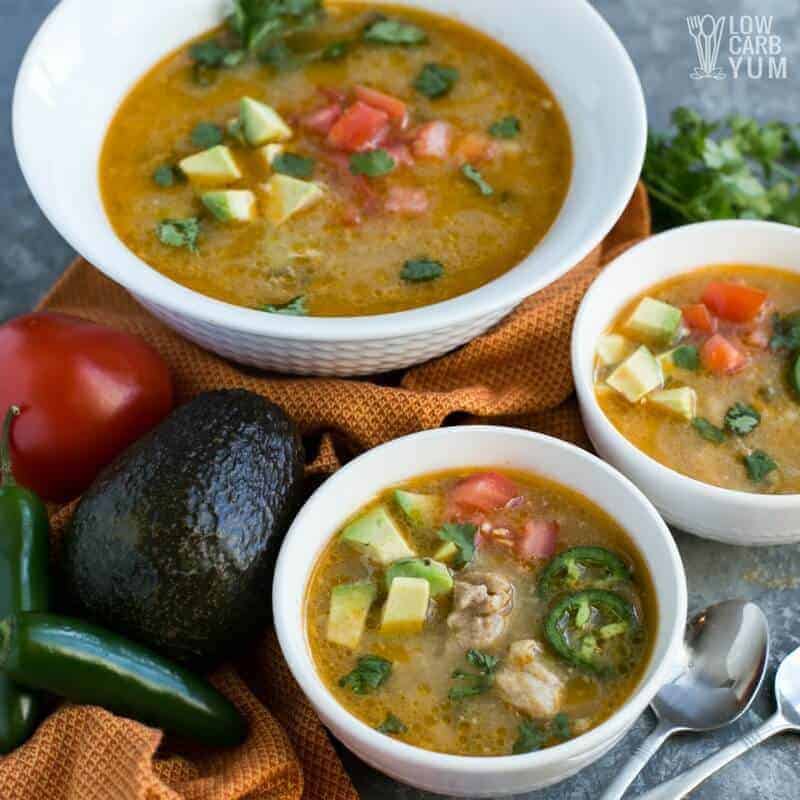 Keto White Chicken Chili (Instant Pot or Stove Top) - Low Carb Yum