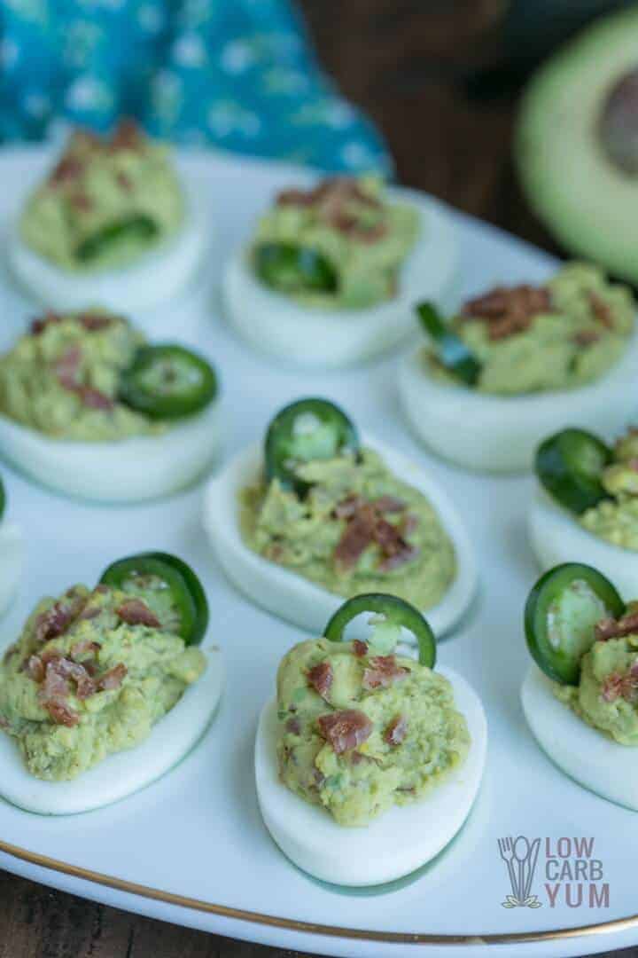 spicy keto deviled eggs without mayo