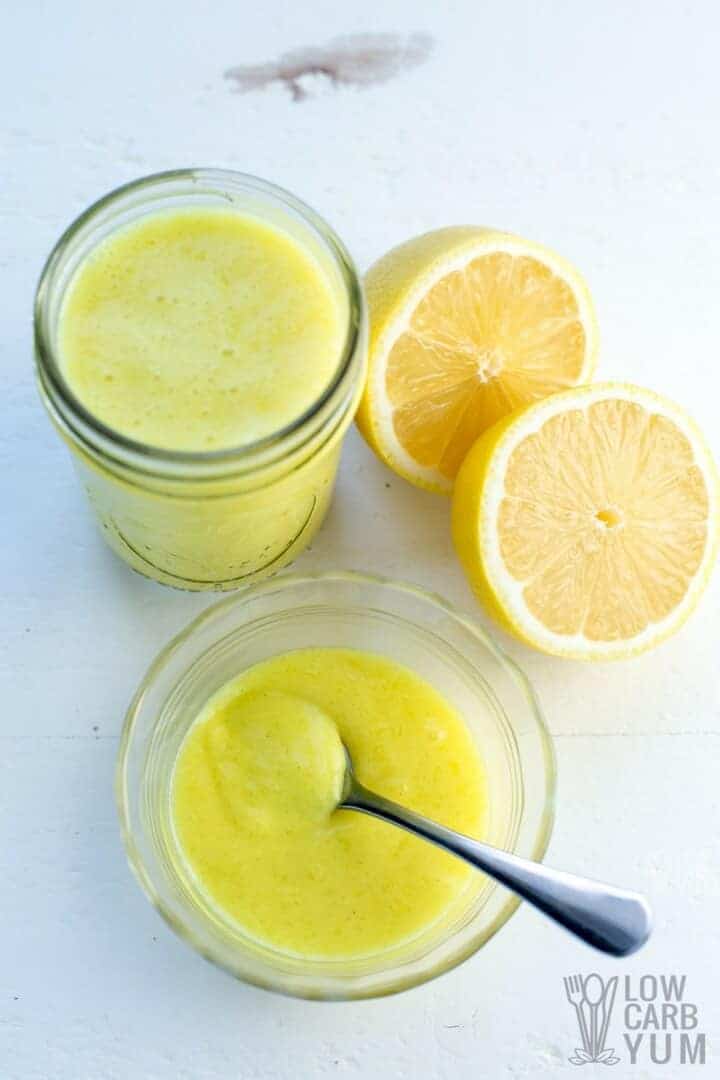 An easy to make vegan lemon curd