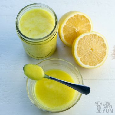 Vegan lemon curd