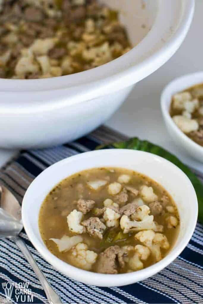 Crock Pot White Turkey Chili without Beans Low Carb Yum