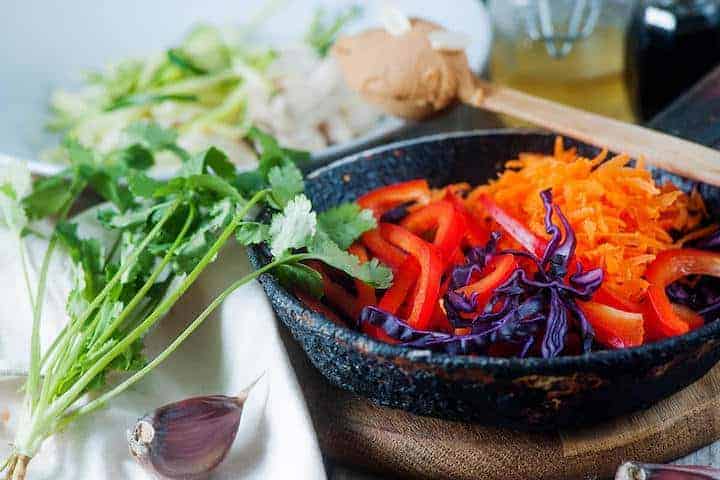 peanut chicken zucchini noodle ingredients