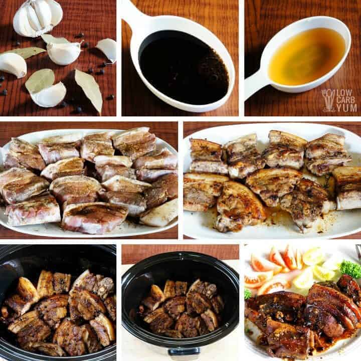 How to make Filipino pork belly adobo