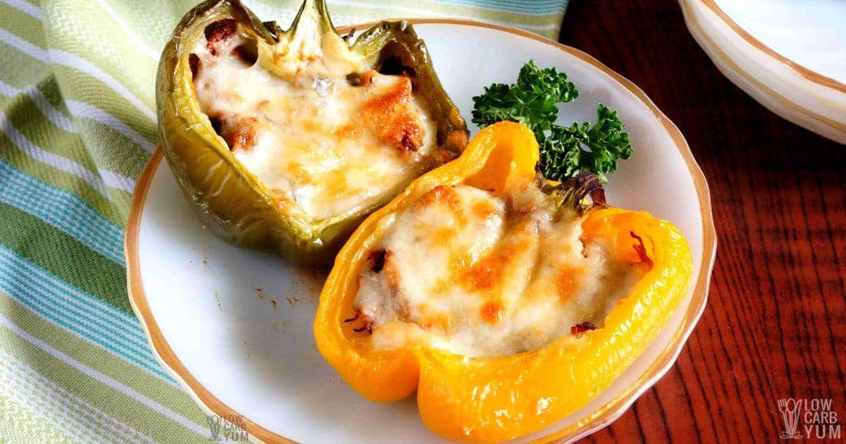 Pulled Pork Stuffed Peppers