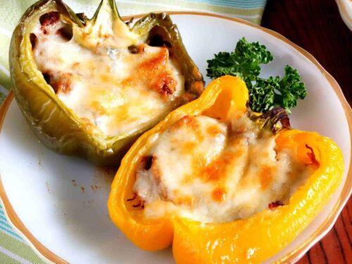 Pulled pork stuffed peppers hotsell